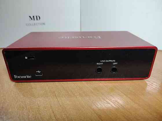 Внешняя звуковая карта Focusrite scarlett 2i2 3rd Донецк