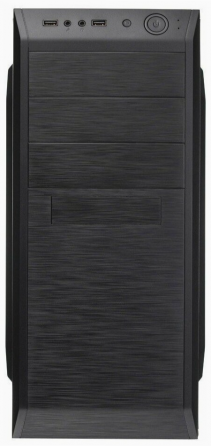 Корпус Foxline Fl-815-Fz450r Miditower 450 вт Atx цвет черный Fl-815-Fz450r (арт-9886) Донецк