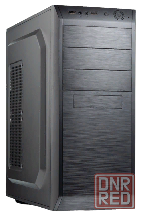 Корпус Foxline Fl-815-Fz450r Miditower 450 вт Atx цвет черный Fl-815-Fz450r (арт-9886) Донецк - изображение 1