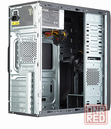 Корпус Foxline Fl-815-Fz450r Miditower 450 вт Atx цвет черный Fl-815-Fz450r (арт-9886) Донецк - изображение 2