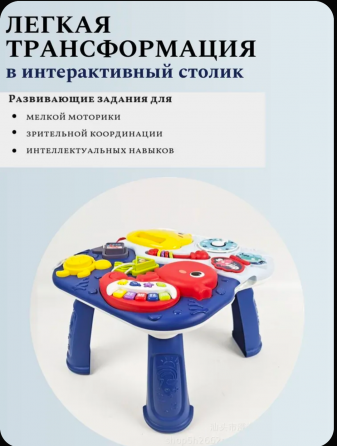 Многофункциональный центр (ходунки - каталка, столик, игровая панель) Макеевка