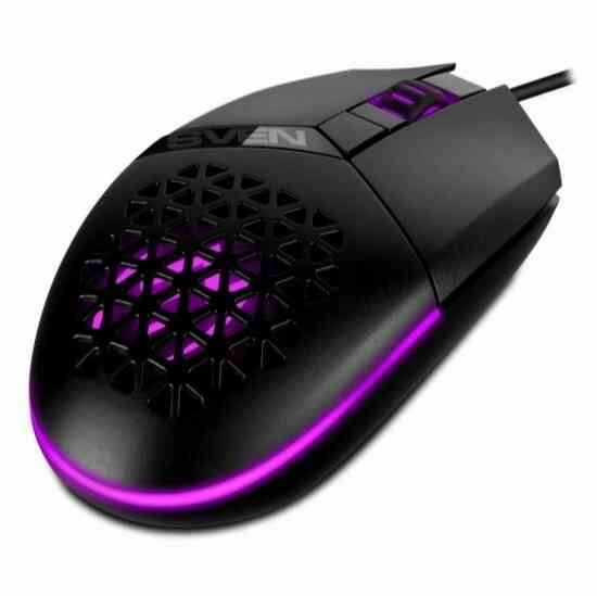Игровая мышь Sven Rx-G735, 4000dpi, черный, Sv-021467, проводная (арт-9599) Донецк
