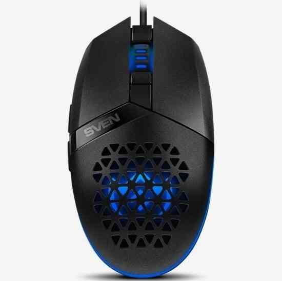 Игровая мышь Sven Rx-G735, 4000dpi, черный, Sv-021467, проводная (арт-9599) Донецк