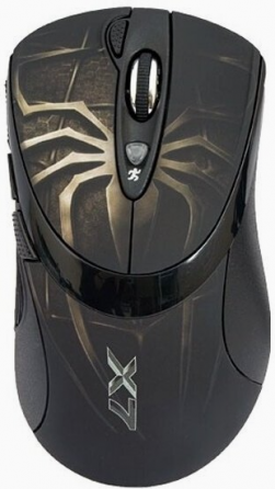 Игровая мышь A4tech Xl-747h, (Brown Spider) (арт-1230) Донецк