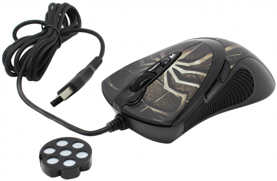 Игровая мышь A4tech Xl-747h, (Brown Spider) (арт-1230) Донецк