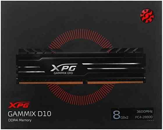 Оперативная память Adata Xpg Gammix D10 16gb (8gbx2) Ddr4 3600mhz Dimm 288-Pin Ax4u36008g18i-Db10 (а Донецк