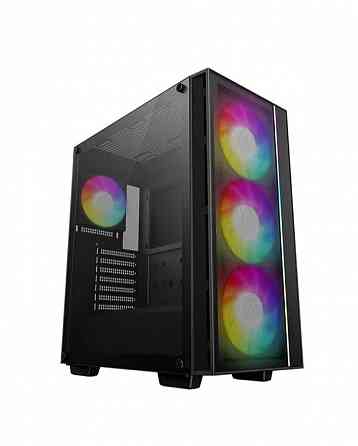 Корпус Deepcool Matrexx 55 V4 Mesh черный без бп Atx 7x120mm 2x140mm 2xusb3.0 Audio Bott Psu (арт-69 Донецк