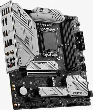 Материнская плата Msi Mag B760m Mortar Wifi Ii Matx Lga1700 4ddr5 Pci-Ex16 Pci-Ex4 3m.2 4sata3 Usb3. Донецк