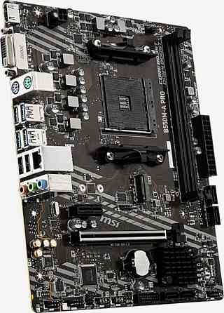 Материнская плата Msi B550m-A Pro, Microatx, поддержка Sli, с 2 разъемами M.2 (арт-4689) Донецк