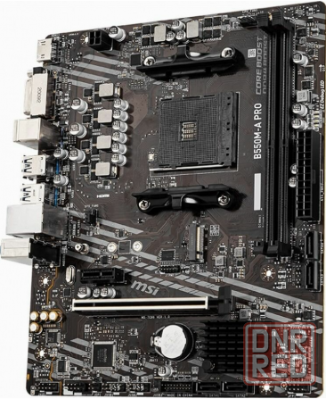 Материнская плата Msi B550m-A Pro, Microatx, поддержка Sli, с 2 разъемами M.2 (арт-4689) Донецк - изображение 3