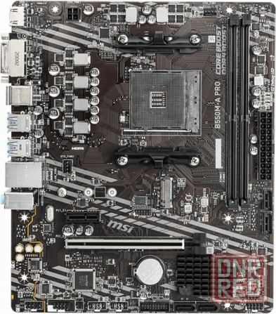 Материнская плата Msi B550m-A Pro, Microatx, поддержка Sli, с 2 разъемами M.2 (арт-4689) Донецк - изображение 2