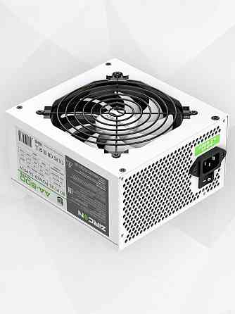 Блок питания для пк 800w белый Atx Zircon Aa-800-White, 20+4pin 4+4pin 2*6+2pin 6*Sata 3*Molex венти Донецк