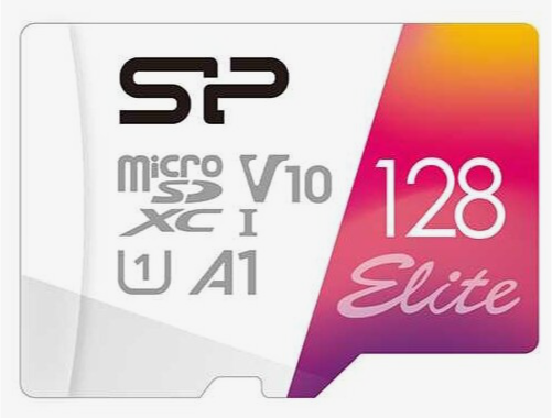 Флеш карта Microsdxc 128gb Class10 Silicon Power Sp128gbstxbv1v20sp Elite + Adapter (арт-9429) Донецк