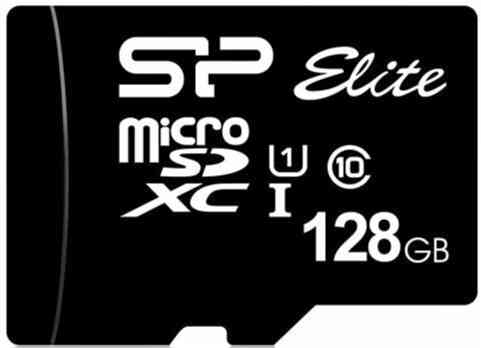 Флеш карта Microsdxc 128gb Class10 Silicon Power Sp128gbstxbv1v20sp Elite + Adapter (арт-9429) Донецк