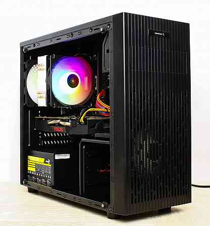 Игровой компьютер Byte-Vulcan Fire | Amd Ryzen 5 1500x (4ядер/8потоков) | 550w | Ssd 1тб | 16gb | Nv Донецк