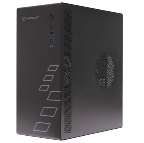 Компьютер Raskat Standart 300 (Standart300128046) черный - Intel Core I3-12100, ядра: 4 X 3,3 ггц, 1 Донецк