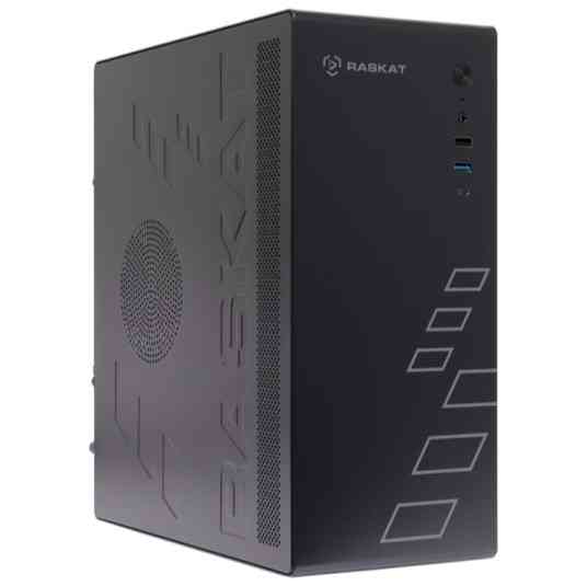 Компьютер Raskat Standart 300 (Standart300128046) черный - Intel Core I3-12100, ядра: 4 X 3,3 ггц, 1 Донецк