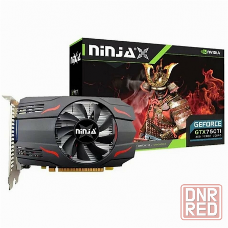 Видеокарта Sinotex Ninja Gtx750ti 2gb (Nf75ti025f) Gddr5 128bit Vga Dvi Hdmi 1fan Rtl (арт-7668) Донецк - изображение 4