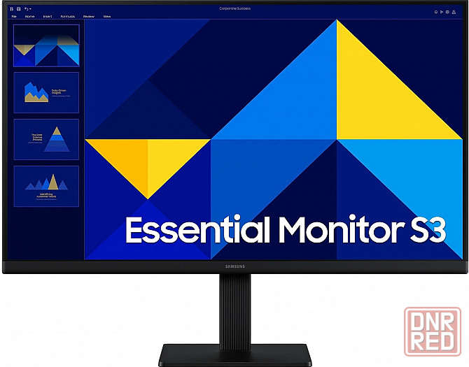 Монитор 23.6" Samsung S24d300gai, Ips/Fullhd/100гц (Ls24d300gaixci) черный (арт-8459) Донецк - изображение 1