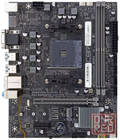 Материнская плата Cbr A520 Oem (Mb-Ara520-Blk) (арт-6215) Донецк - изображение 1