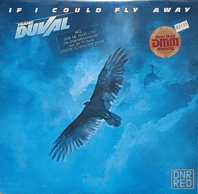 Виниловая пластинка LP "Frank Duval" -"If I Could Fly Away" Донецк - изображение 1