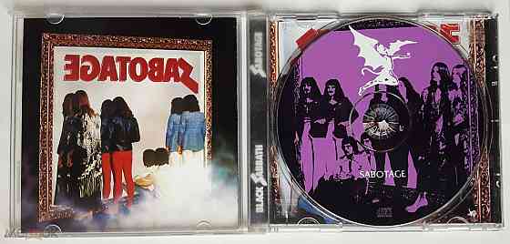 Black Sabbath - 1975 "Sabotage", компакт-диск / CD (2000-е), неофициальное издание, Россия Донецк