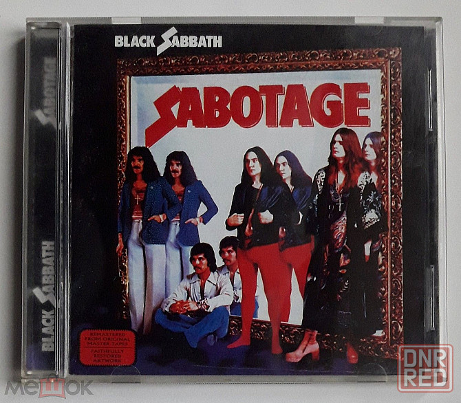 Black Sabbath - 1975 "Sabotage", компакт-диск / CD (2000-е), неофициальное издание, Россия Донецк - изображение 2