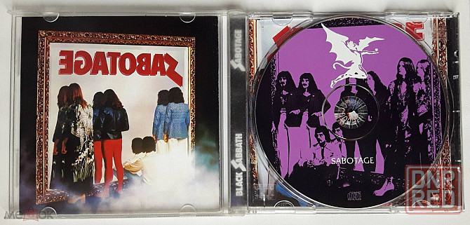 Black Sabbath - 1975 "Sabotage", компакт-диск / CD (2000-е), неофициальное издание, Россия Донецк - изображение 4