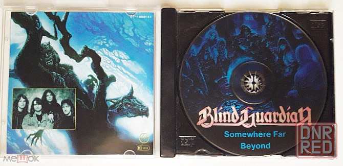 Blind Guardian - 1992 "Somewhere Far Beyond", компакт-диск | CD, неофициальное издание, Россия Донецк - изображение 4
