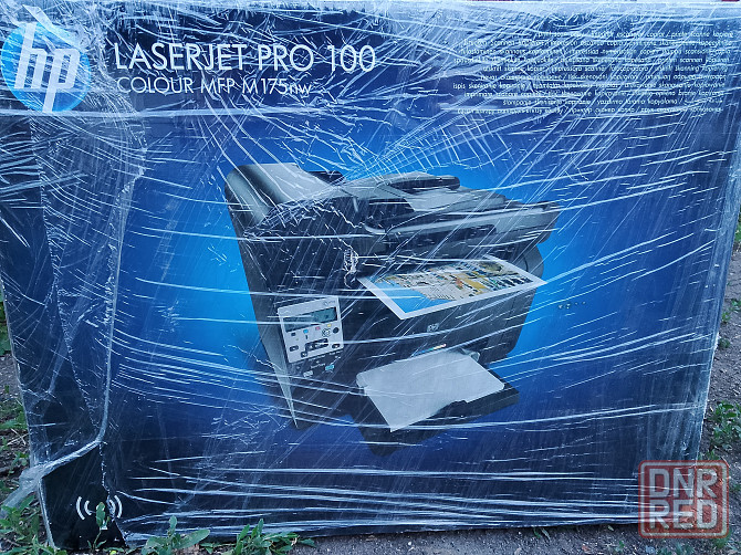 Принтер лазерный цветной HP Laser Jet Pro100 COLOR MFP M175 nw Донецк - изображение 1