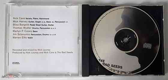 Nick Cave And The Bad Seeds - 2003 "Nocturama", полиграфия CD, неофициальное издание, Россия Донецк