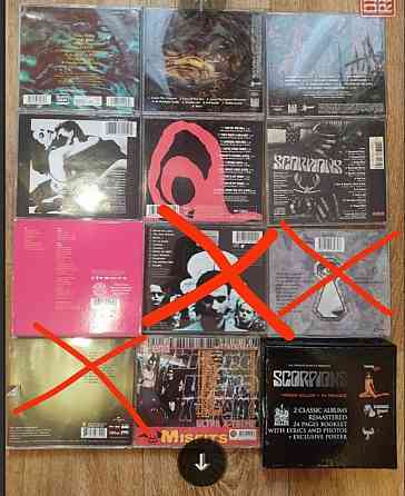 Cd рок музыка иностранные Донецк