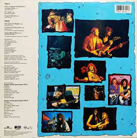 Виниловая пластинка LP "Halloween" -"I Want Out" Live 1989 г. " Донецк