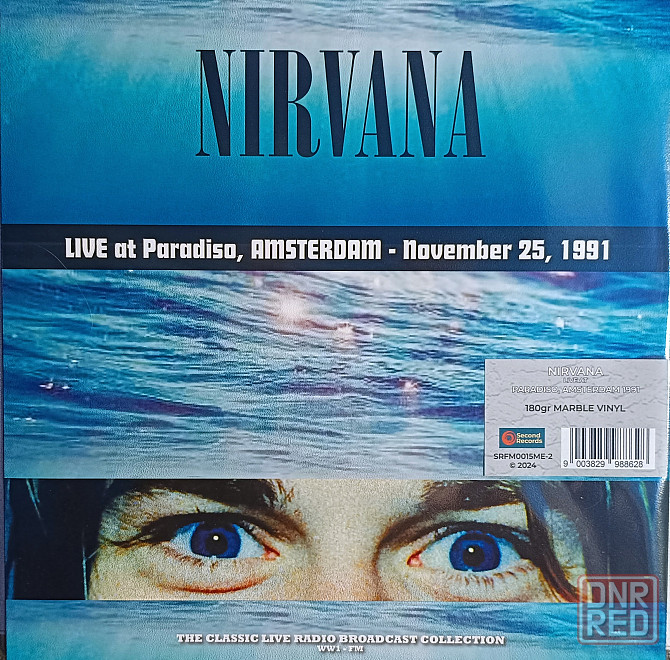 Виниловая пластинка LP "Nirvana"- "Live At Paradiso, Amsterdam 1991 г. Донецк - изображение 1