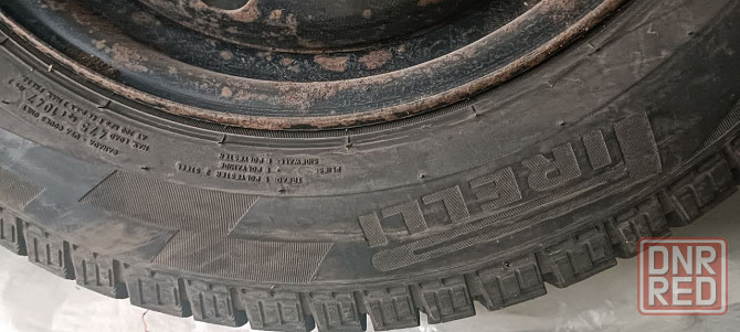 Шины(Pirelli, зима, липучка)175/65 r14 на дисках(штампованных) комплект Донецк - изображение 5