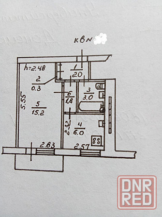 Продам ! 1 комнатная квартира в Киевский район г.Донецка Донецк - изображение 4