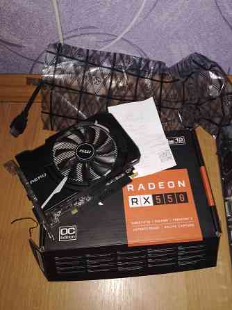 Видеокарта rx 550 4gb ddr5 Горловка