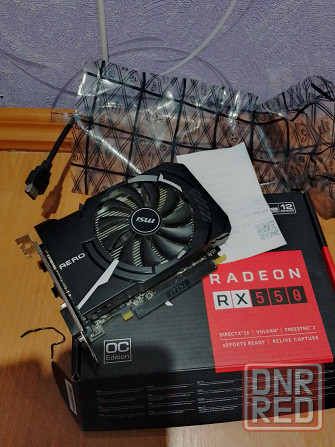 Видеокарта rx 550 4gb ddr5 Горловка - изображение 4