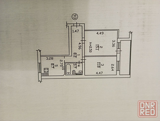 Просторная 2-х комнатная квартира в Калининском р-не Донецк - изображение 2
