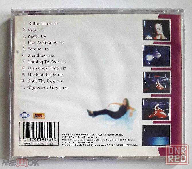 Tina Cousins - 1998 "Killing Time", компакт-диск | CD, неофициальное издание, Россия Донецк - изображение 4