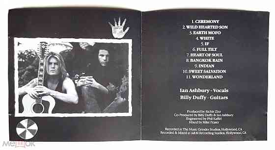The Cult - 1991 "Ceremony", компакт-диск / CD (1998), неофициальное издание, Россия Донецк