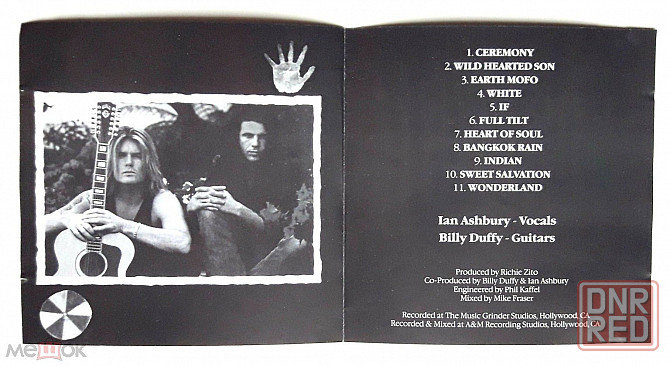The Cult - 1991 "Ceremony", компакт-диск / CD (1998), неофициальное издание, Россия Донецк - изображение 6