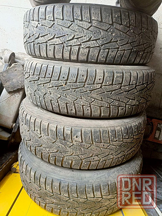 4 штПокрышки зимние шиповонные 185/65/R15 Nordman7 Донецк - изображение 1