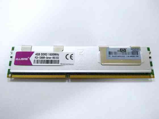 Оперативная память Dimm Ddr3 4 гб Kllisre 1600мгц (Reg Ecc) серверная б/у (арт-6420) Донецк