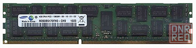 Оперативная память Dimm Ddr3 Samsung 4 гб 1333мгц (M393b5170fh0-Ch9) Ecc б/у (арт-3476) Донецк - изображение 1