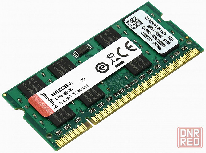 Оперативная память So-Dimm Ddr2 Kingston 2gb 800mhz (Kvr800d2s6/2g) Pc2-6400 б/у (арт-5069) Донецк - изображение 1