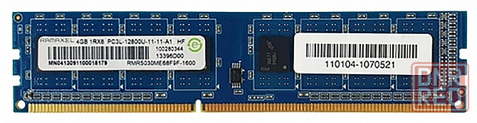 Оперативная память Dimm Ddr3 4 гб Ramaxel 1600мгц (Rmr5030me68f9f1600) б/у (арт-5788) Донецк - изображение 1