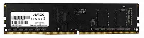 Оперативная память Dimm Ddr4 Afox 4 гб 2400мгц Cl17 (Afld44ek1p) (арт-3667) Донецк