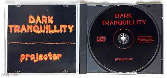 Dark Tranquillity - 1999 "Projector", компакт-диск | CD, неофициальное издание, Россия Донецк