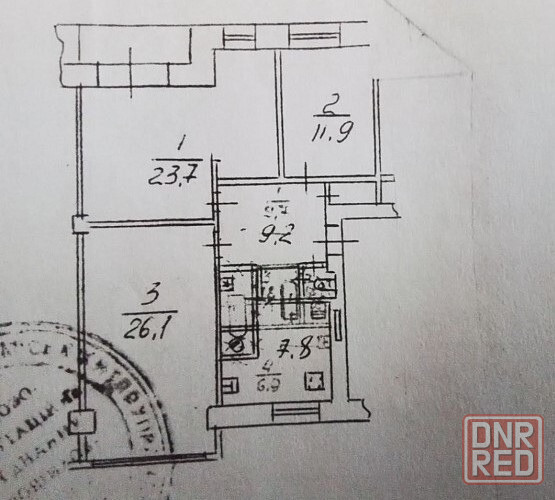 3-х комнатная квартира на бульваре Пушкина. Срочная продажа. Донецк - изображение 6